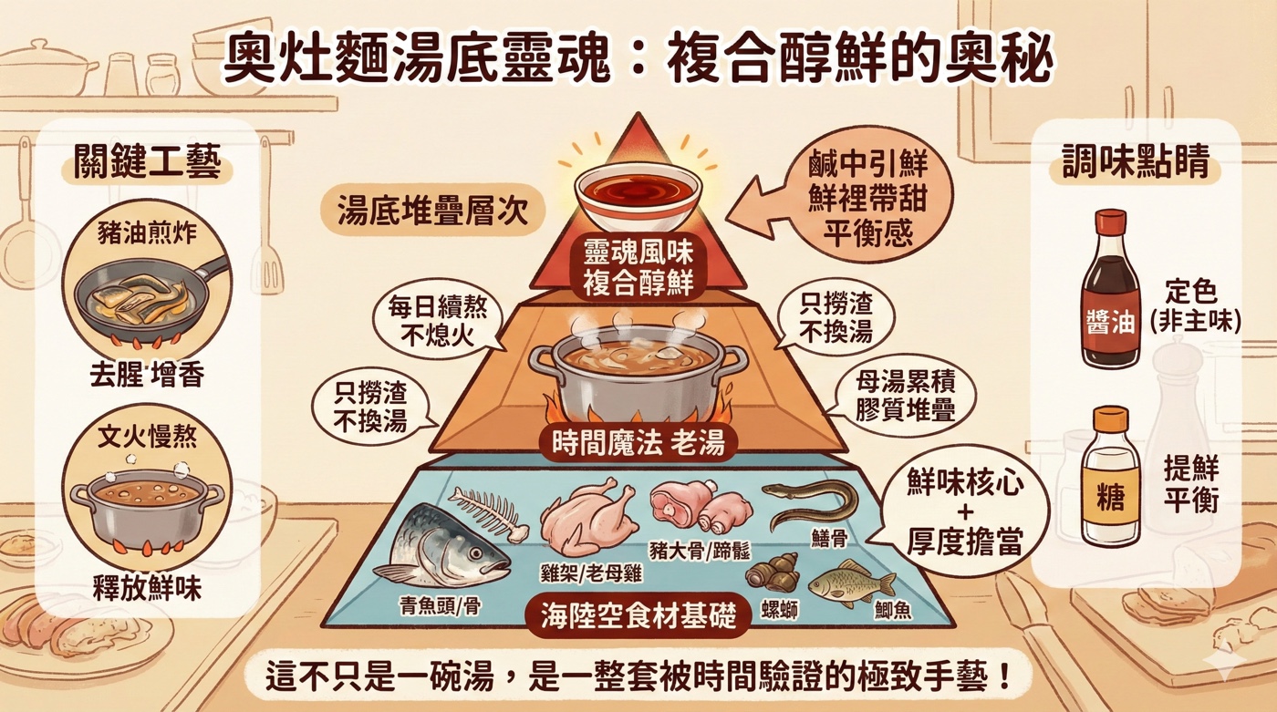 二、奥灶麵湯底特色