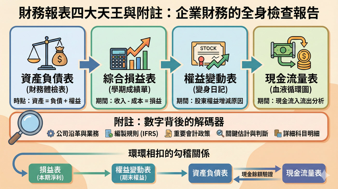 一、財務報表範例