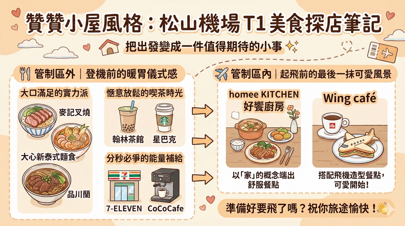 六、松山機場國際線餐廳
