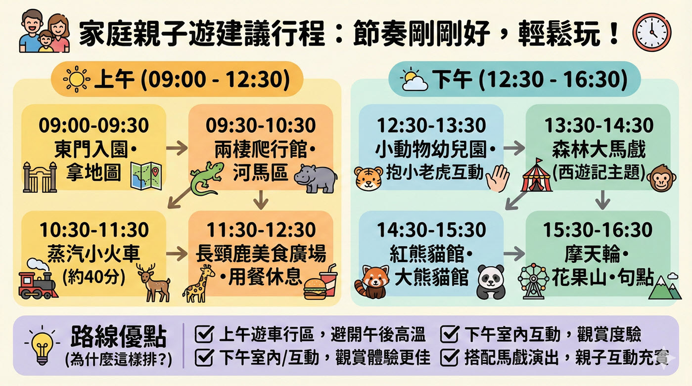 六、一日遊行程安排