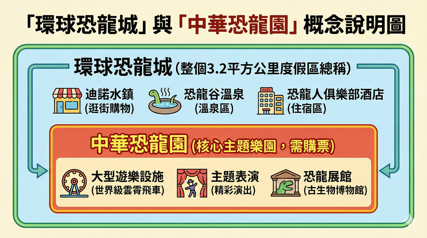 一、環球恐龍渡假區1