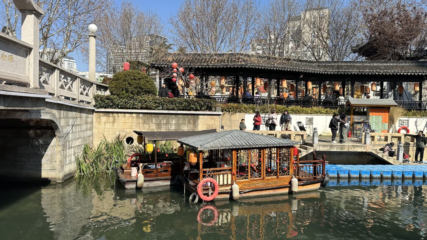 七、古運河坐船夜景1