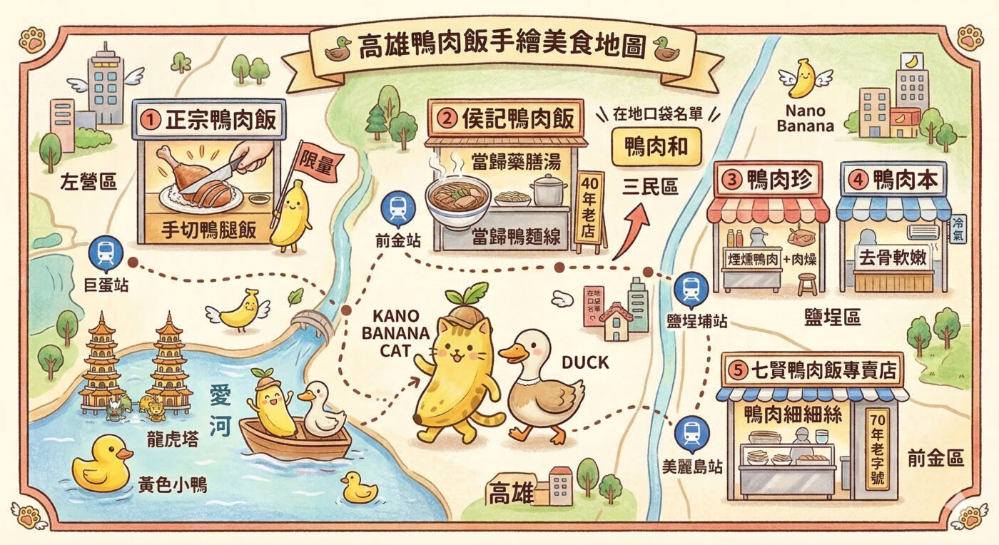 六、高雄鴨肉飯購買情報