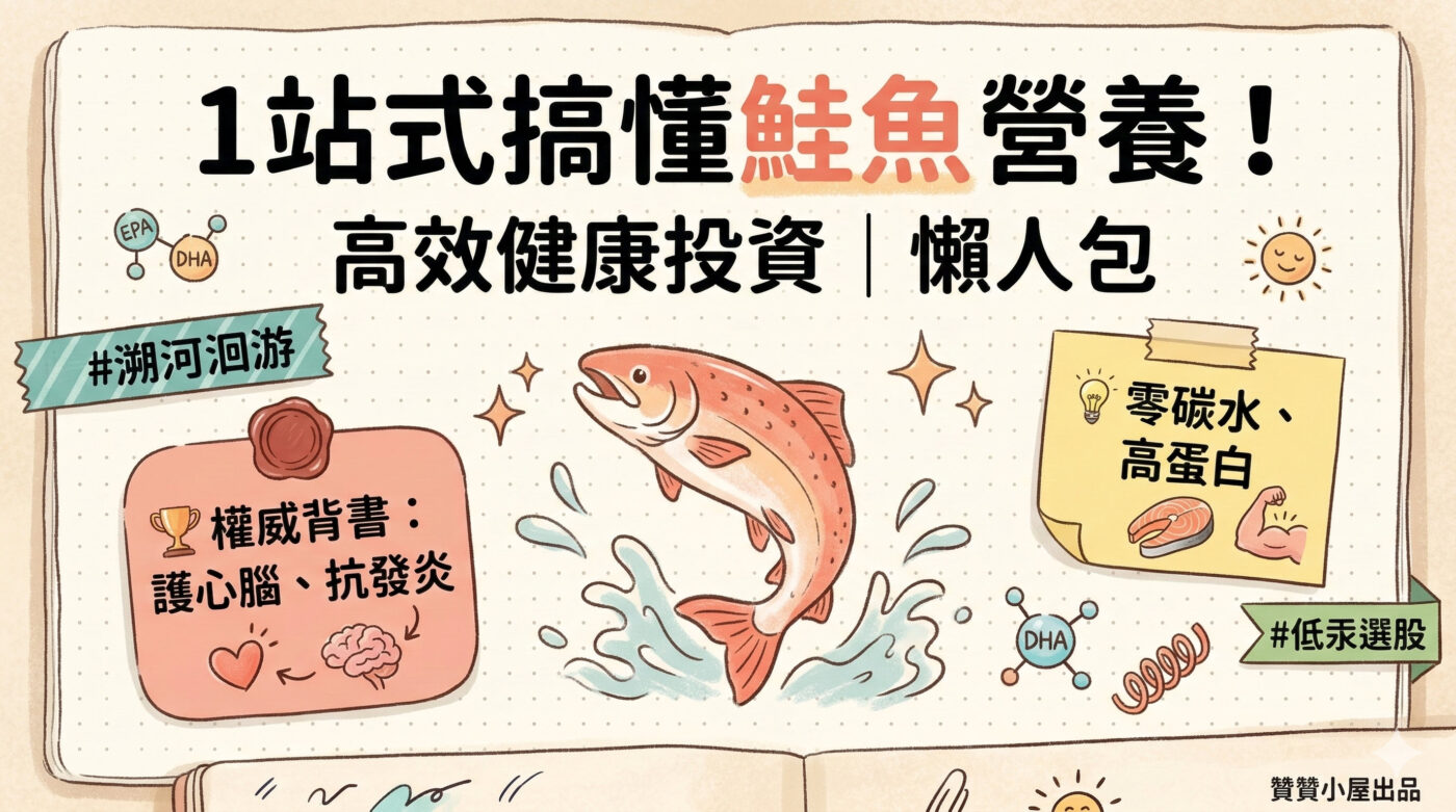 鮭魚好處：認識有Omega-3營養的好吃生魚片