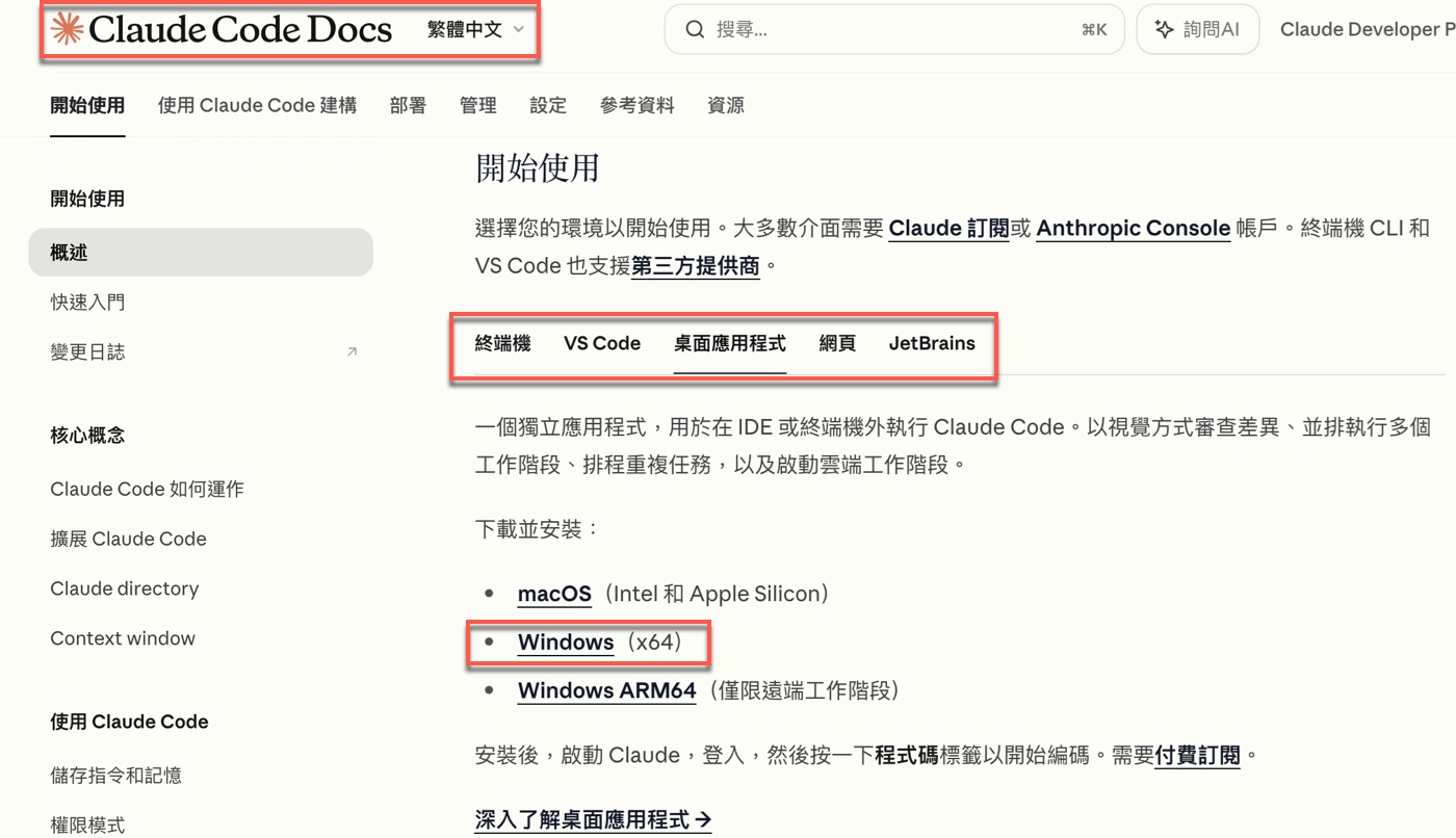 一、官方文件確認下載入口