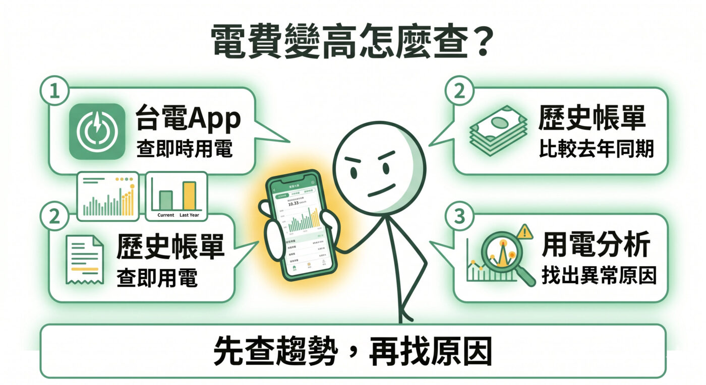 五、電費查詢與帳單明細的核對方式