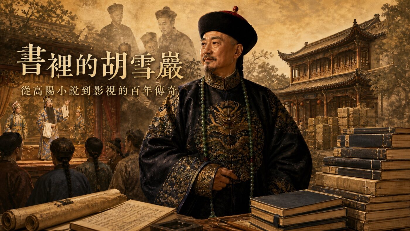 書裡的胡雪巖：從高陽小說到影視的百年傳奇