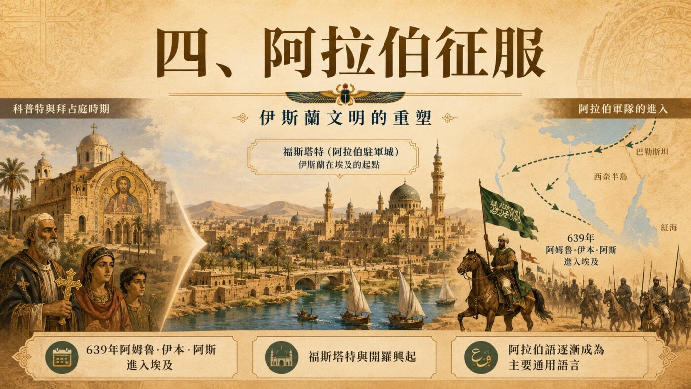 四、阿拉伯征服：伊斯蘭文明的重塑
