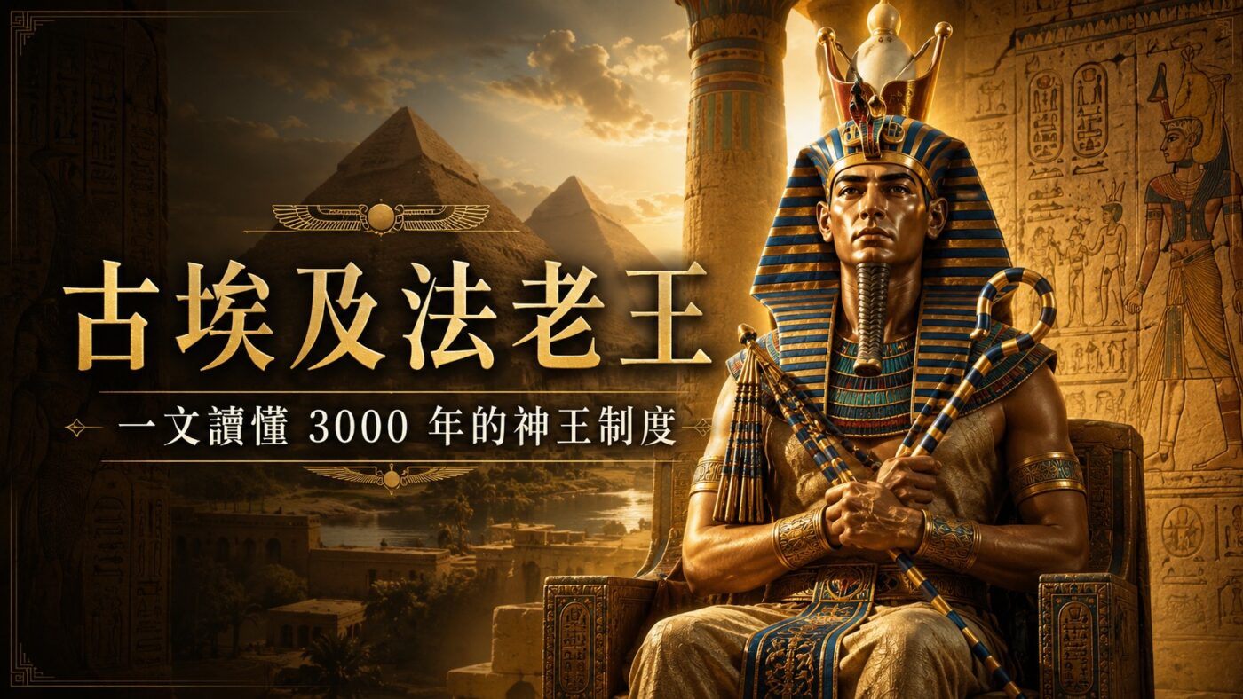 古埃及法老王:一文讀懂 3000 年的神王制度