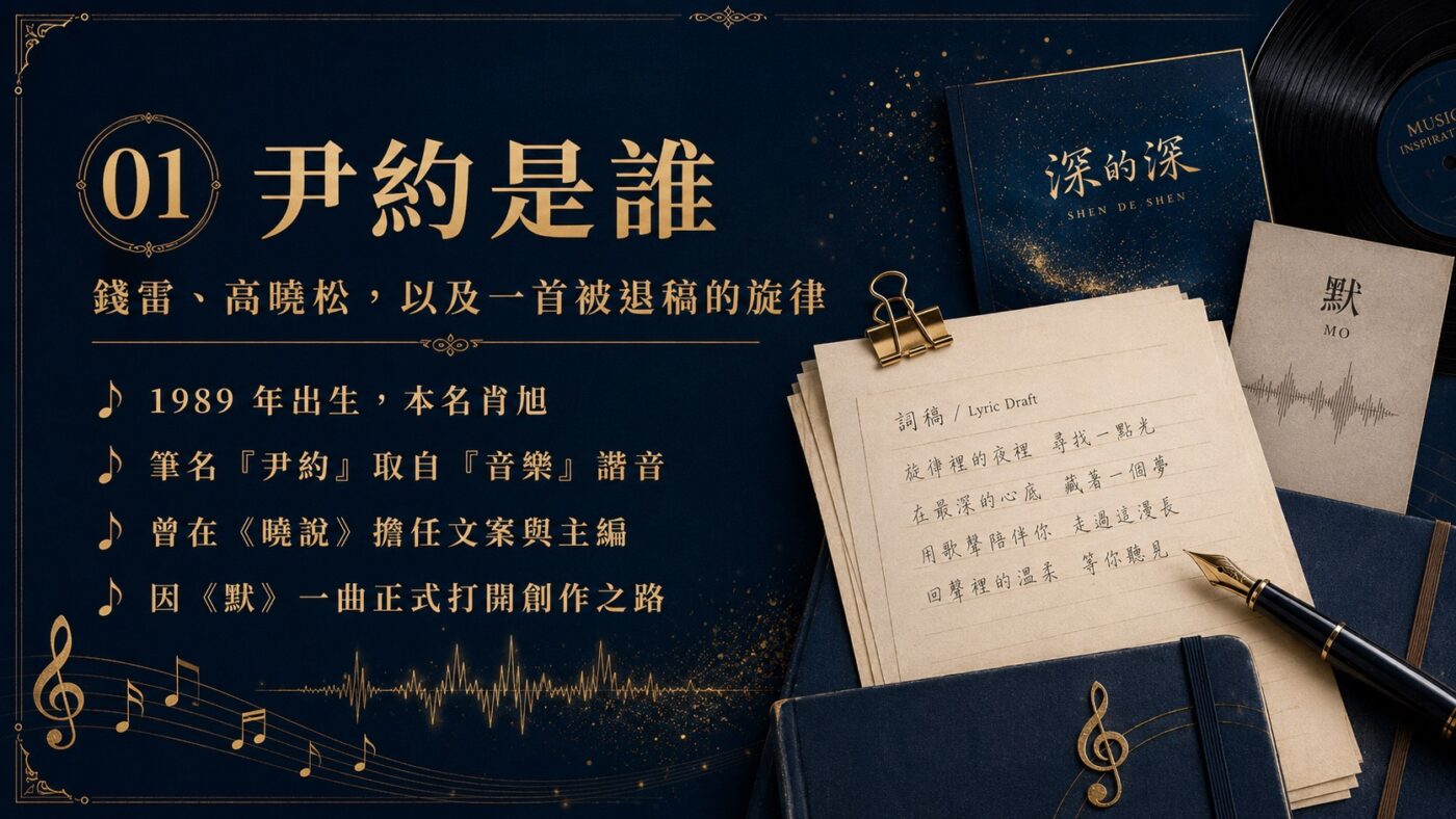 一、尹約是誰:錢雷、高曉松,以及一首被退稿的旋律
