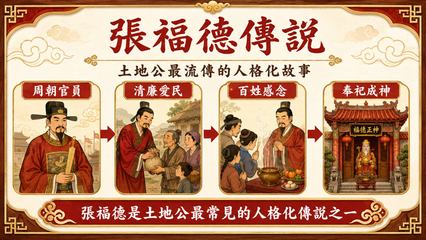 一、土地公是誰:張福德傳說的身世由來