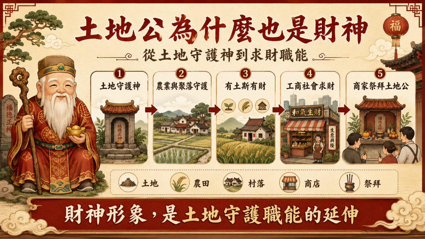 四、土地公是財神爺嗎