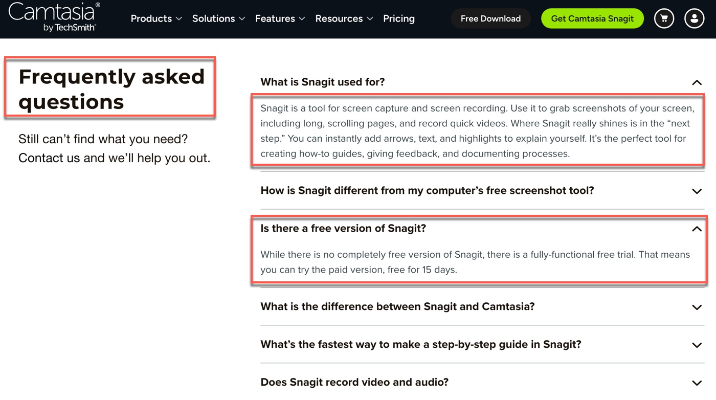 Snagit 把截圖變成完整工作流程2