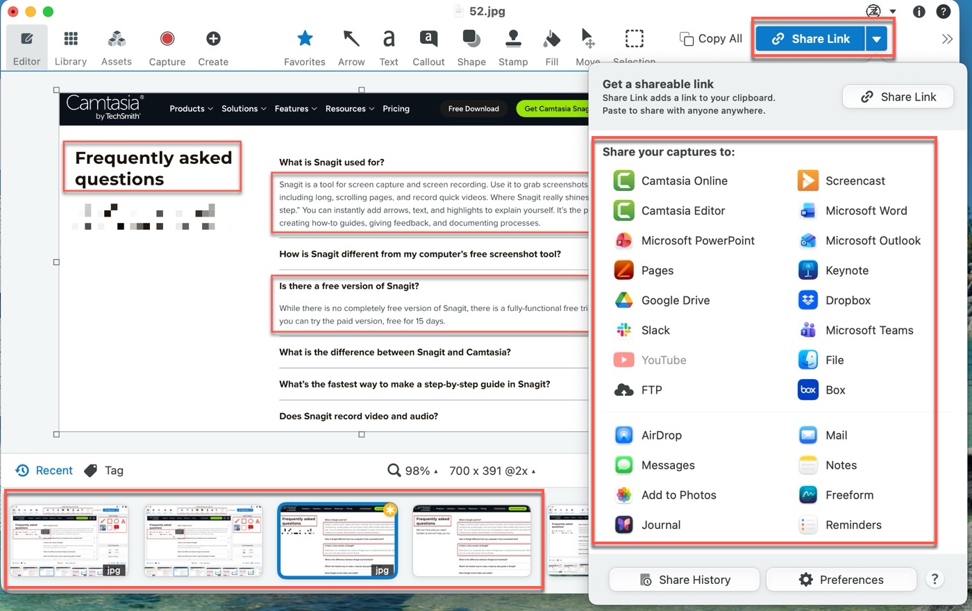 從 Snagit 找出真正需要的規格2