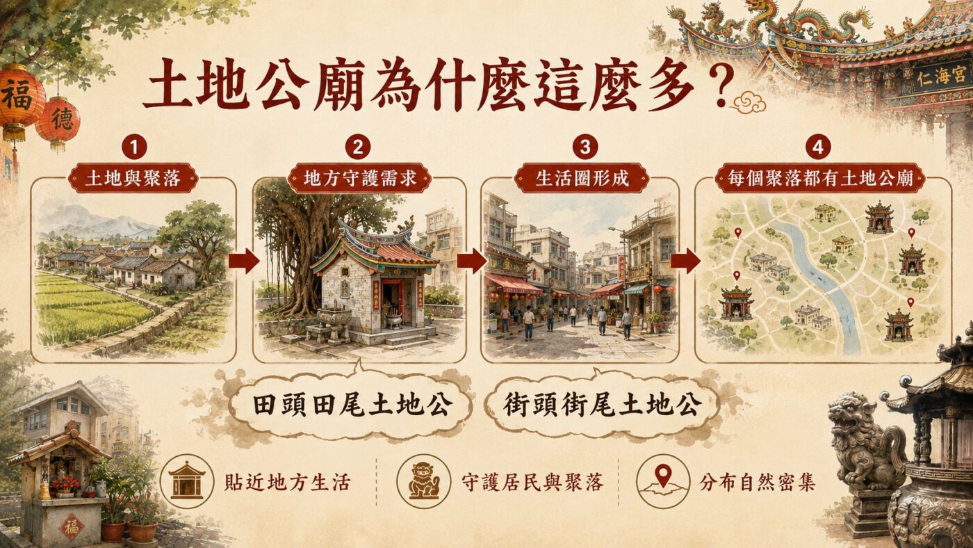 二、土地公廟為什麼密度這麼高
