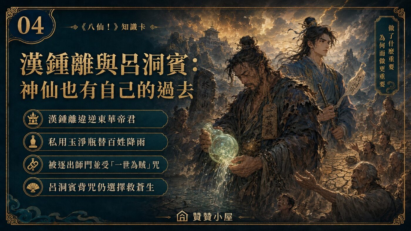 四、漢鍾離與呂洞賓:神仙也有自己的過去