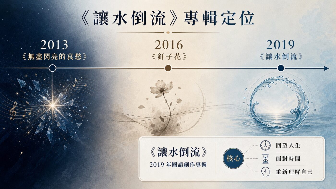 讓水倒流專輯是什麼:伍佰睽違六年的國語創作重點整理