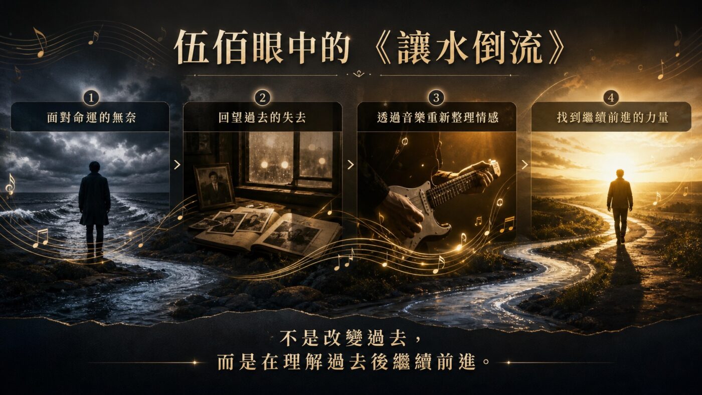 伍佰如何看待這張專輯:不只是情歌,而是人生重點整理