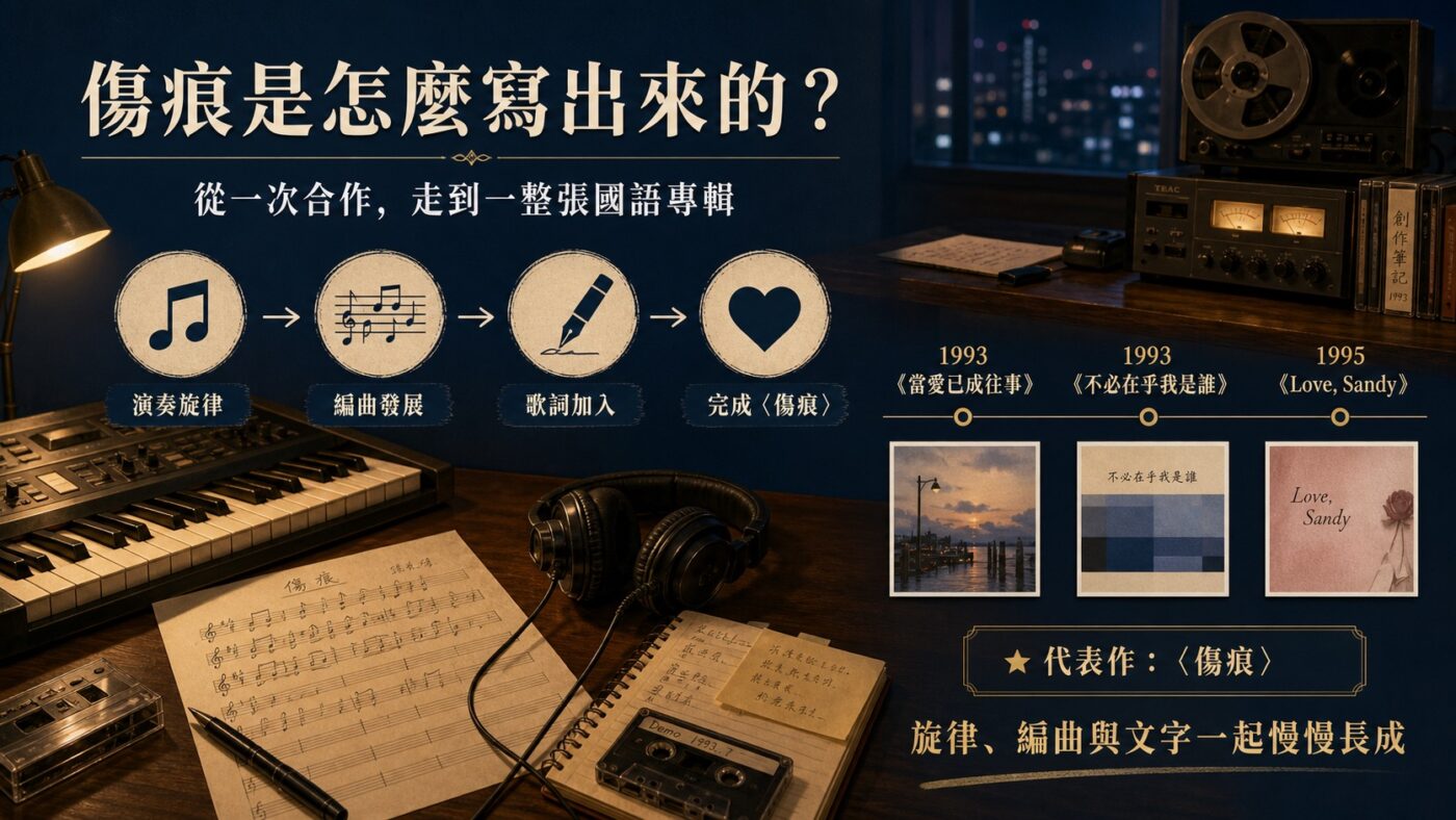 傷痕是怎麼寫出來的?從李宗盛與林憶蓮的合作說起重點整理