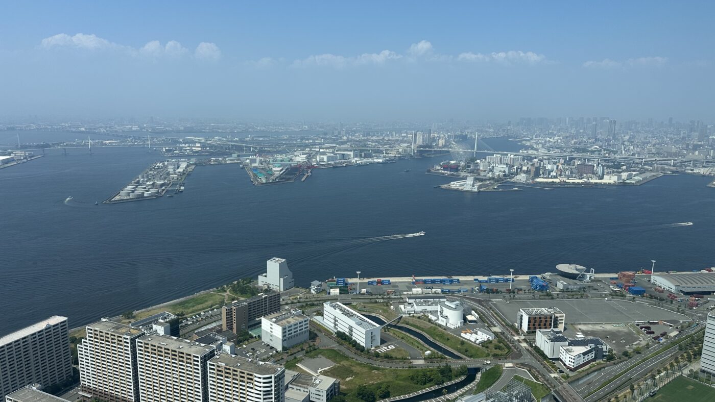 五、咲洲宇宙塔看什麼：大阪灣、碼頭與港口城市