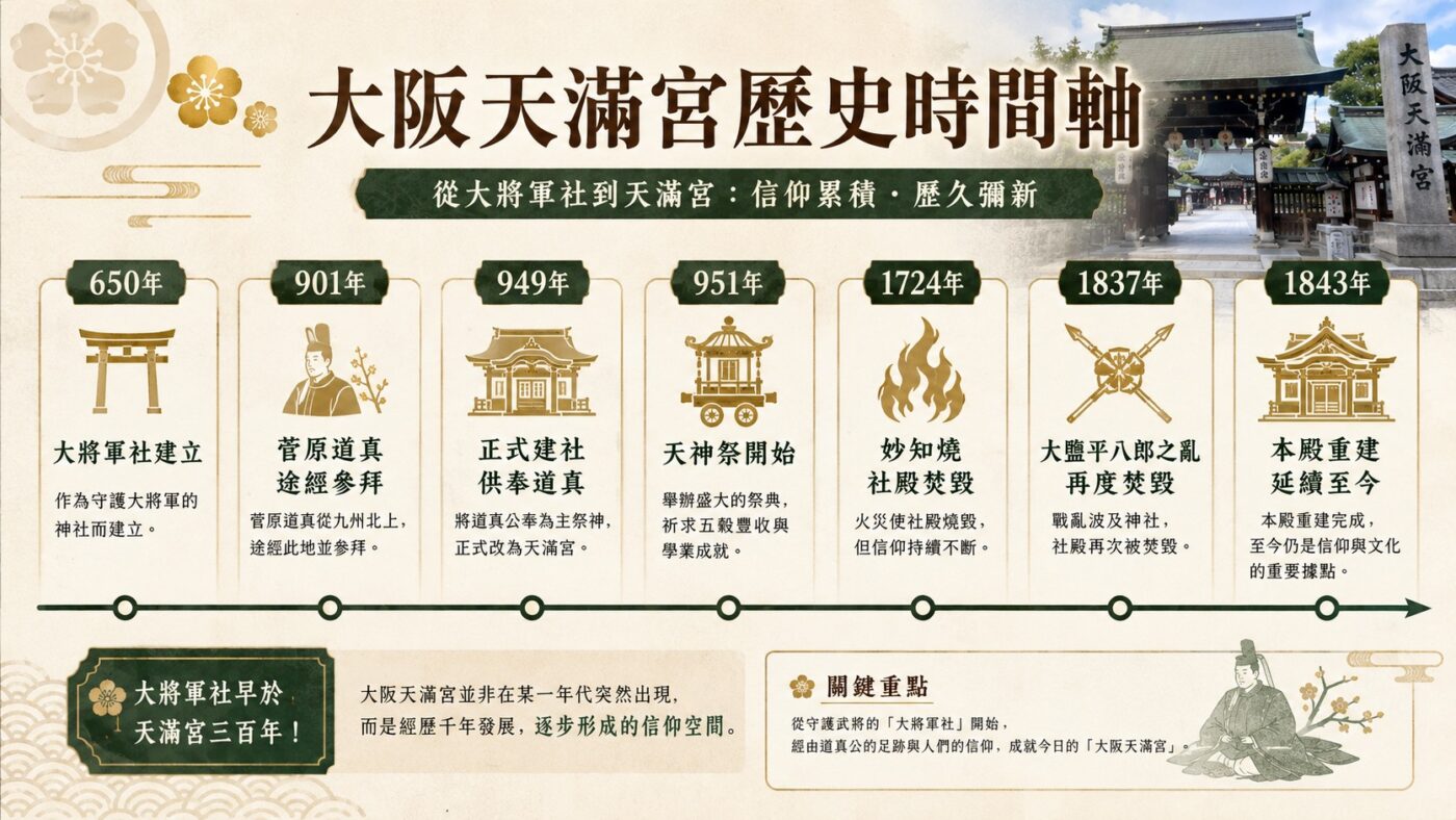 一、大阪天滿宮歷史起源與道真傳說 9