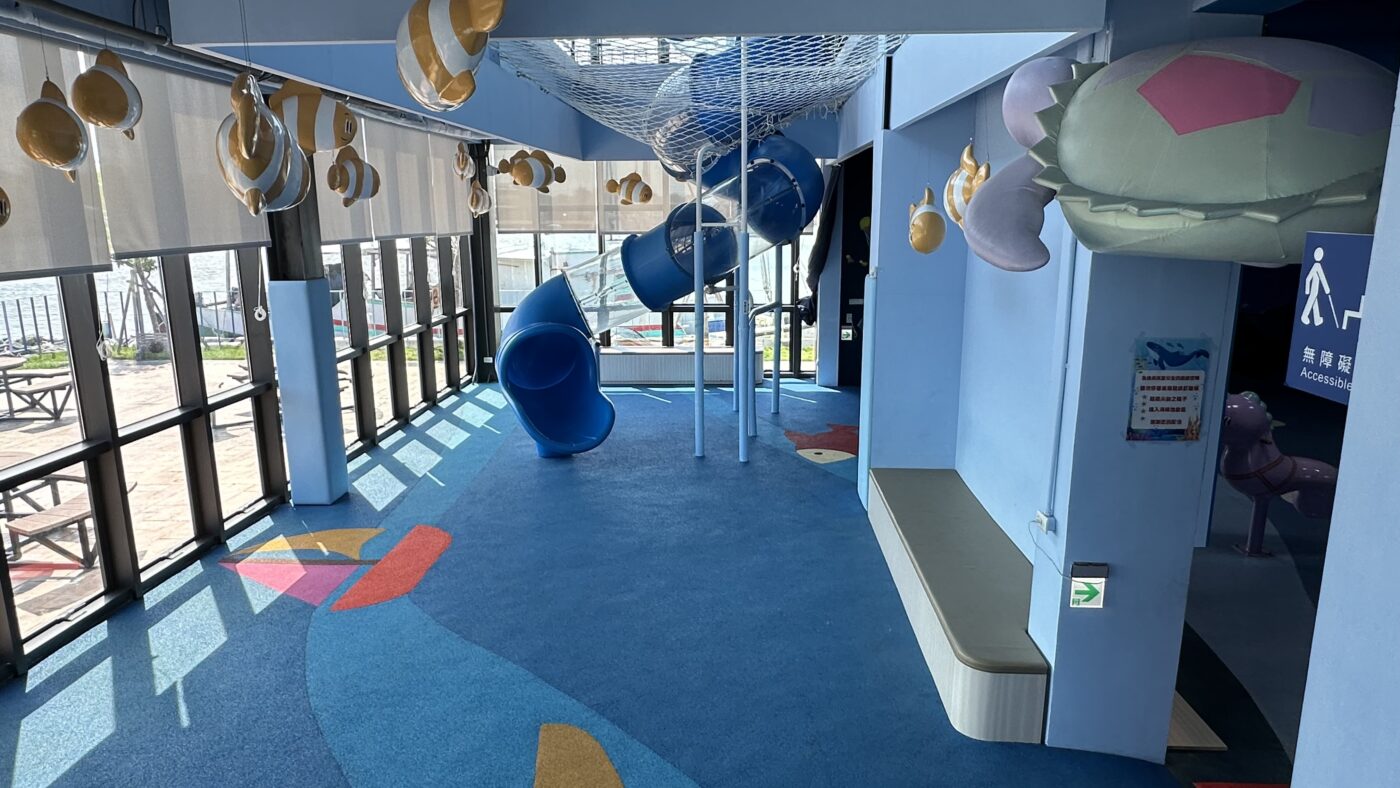 一樓:漁業知識展示與親子遊戲區 2