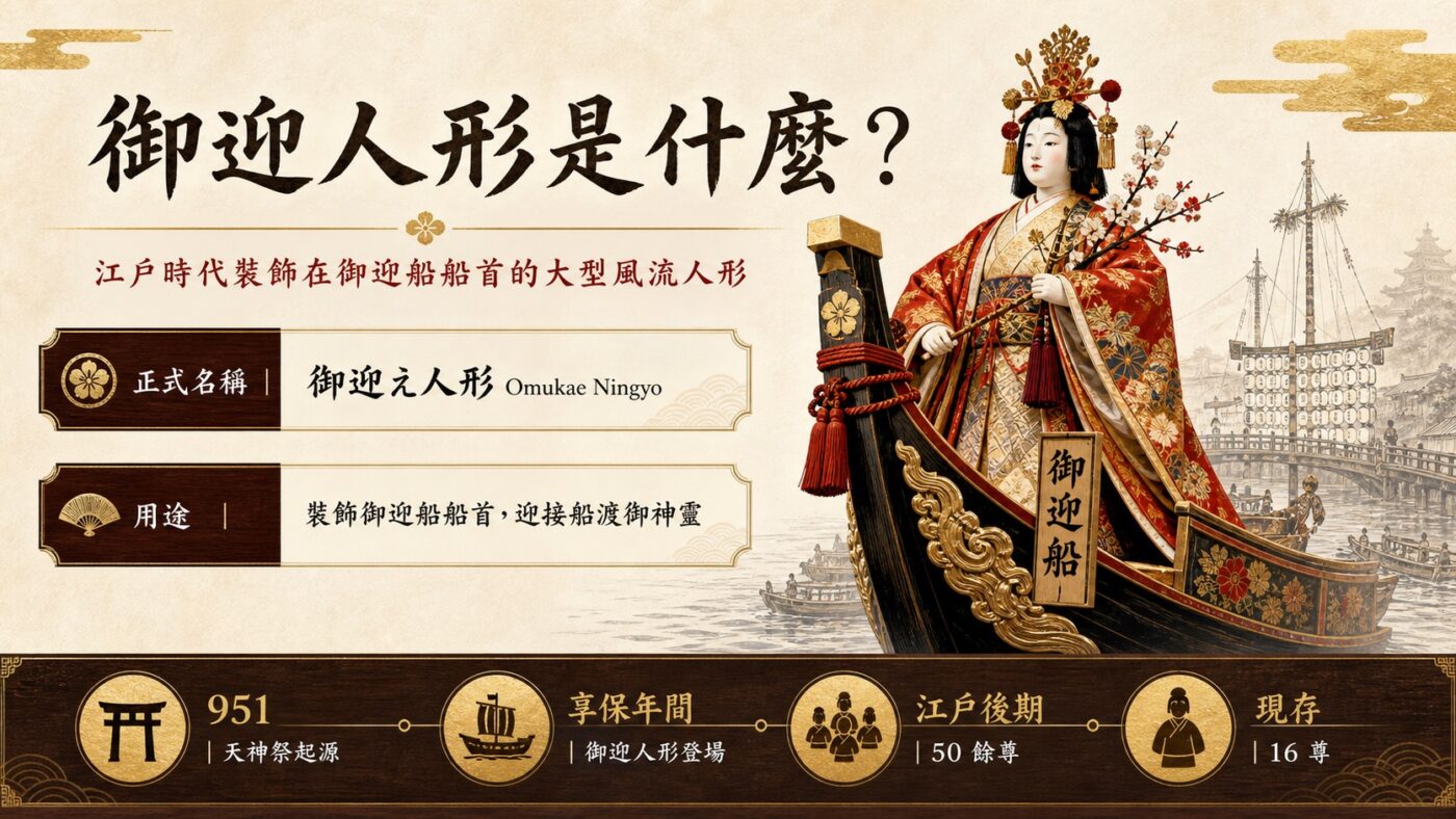 一、天神祭御迎人形是什麼:江戶時代的迎船人形 9