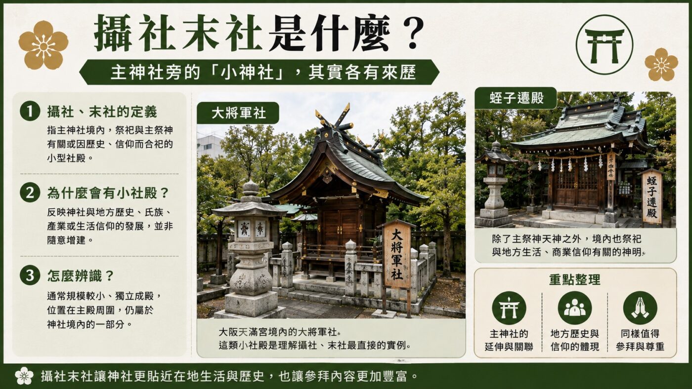 攝社末社為什麼像神社裡的小神社重點整理