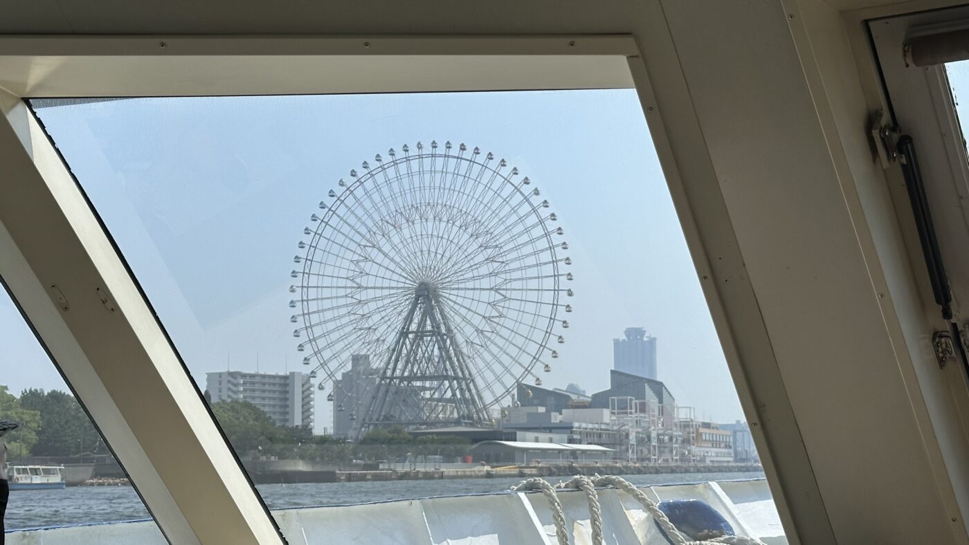 一、天保山摩天輪:大阪港的空中觀景台