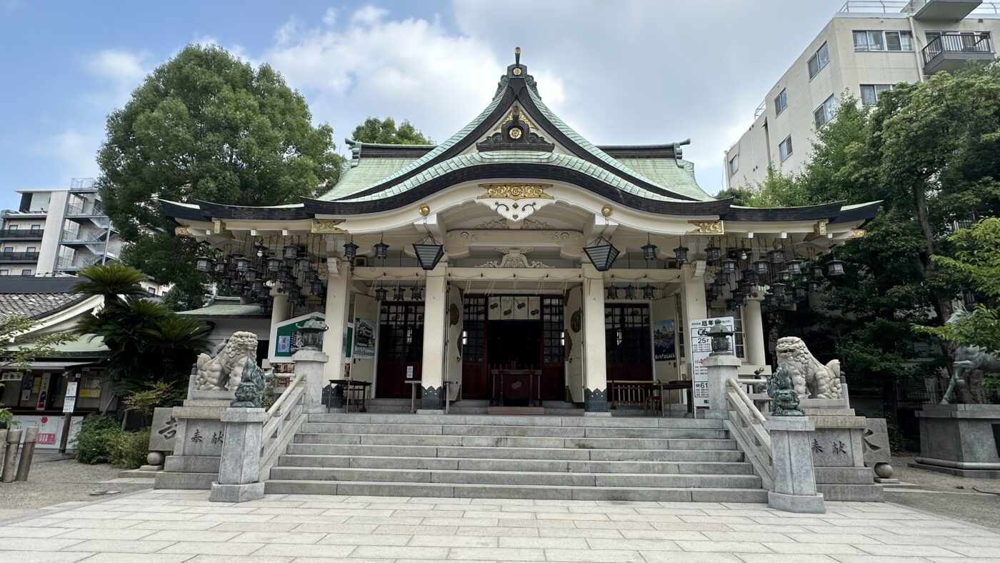 難波八阪神社附近美食動線