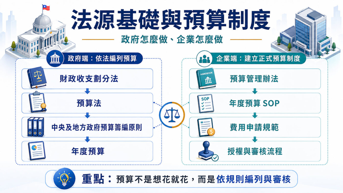 政府預算編列流程的法源基礎:企業也需要年度預算規範 9