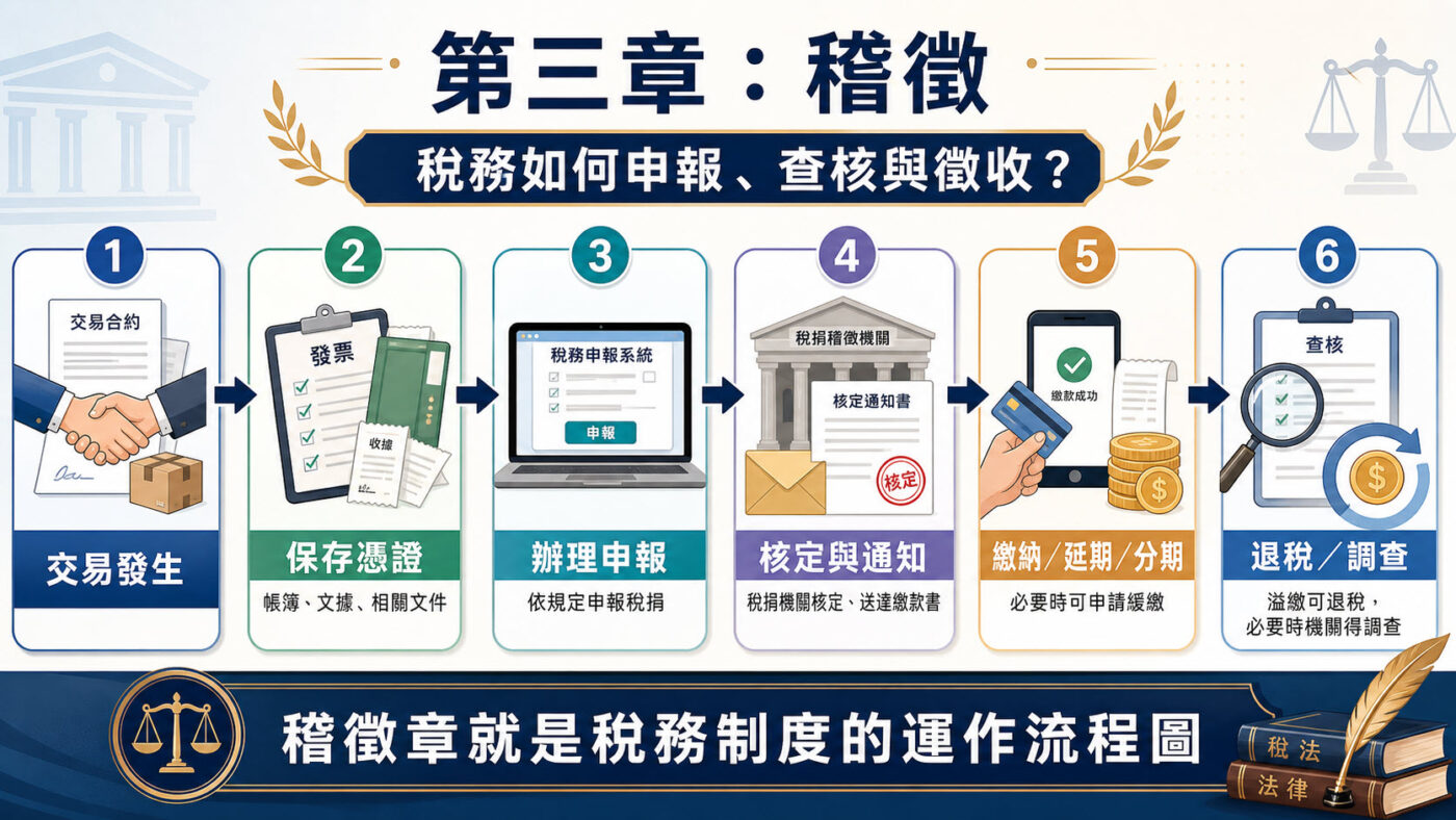 第三章稽徵:稅務如何申報、查核與徵收?