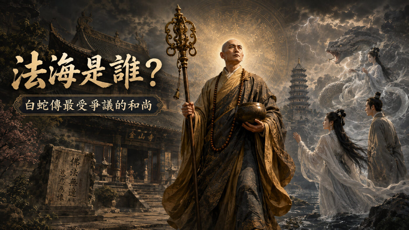 一、法海是誰？白蛇傳最受爭議的和尚9