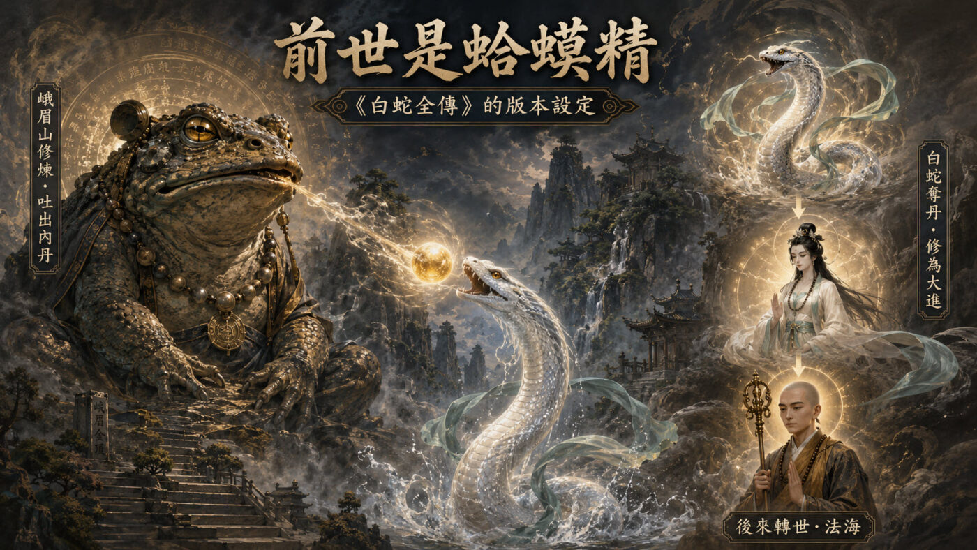 二、法海真身是什麼？《白蛇全傳》前世是蛤蟆精9