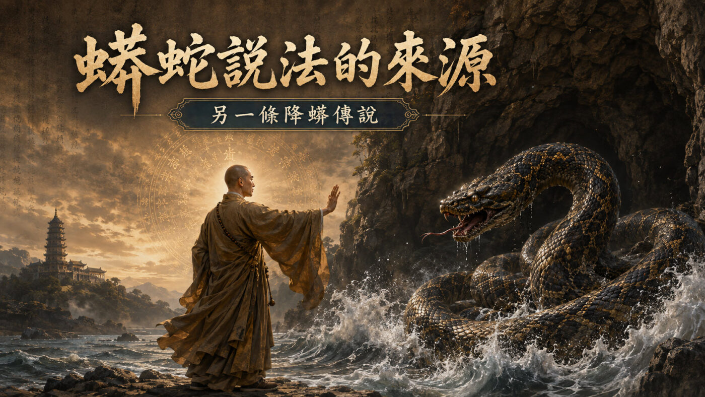 三、法海是蛇嗎？蟒蛇說法來自另一條降蟒傳說9