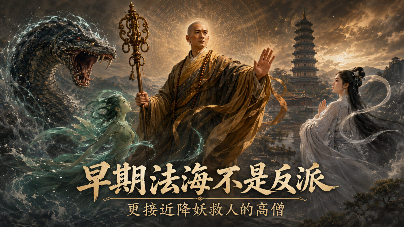 五、早期白蛇傳裡法海其實不是反派9