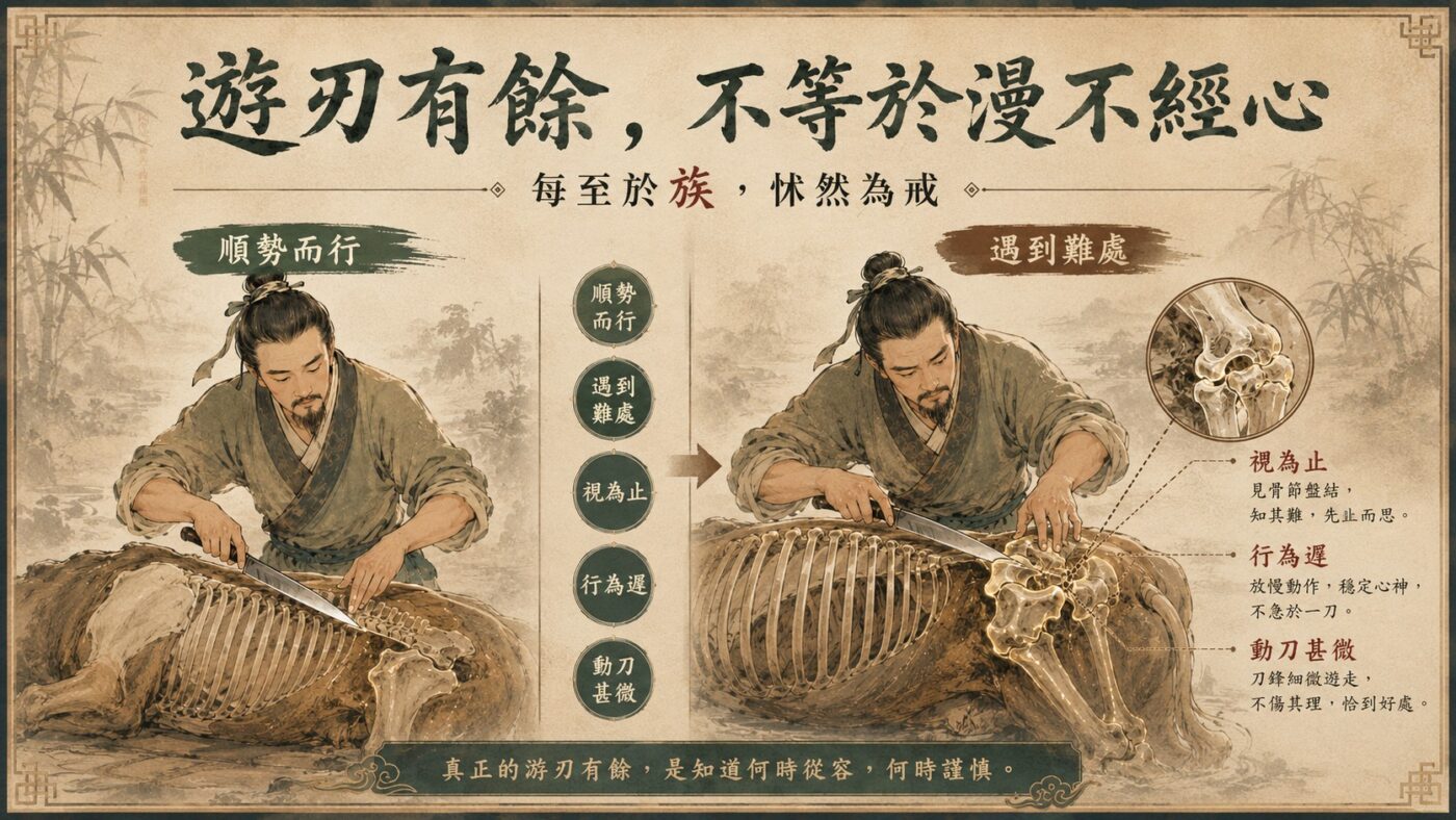 每至於族仍怵然為戒：遊刃有餘不是漫不經心 9