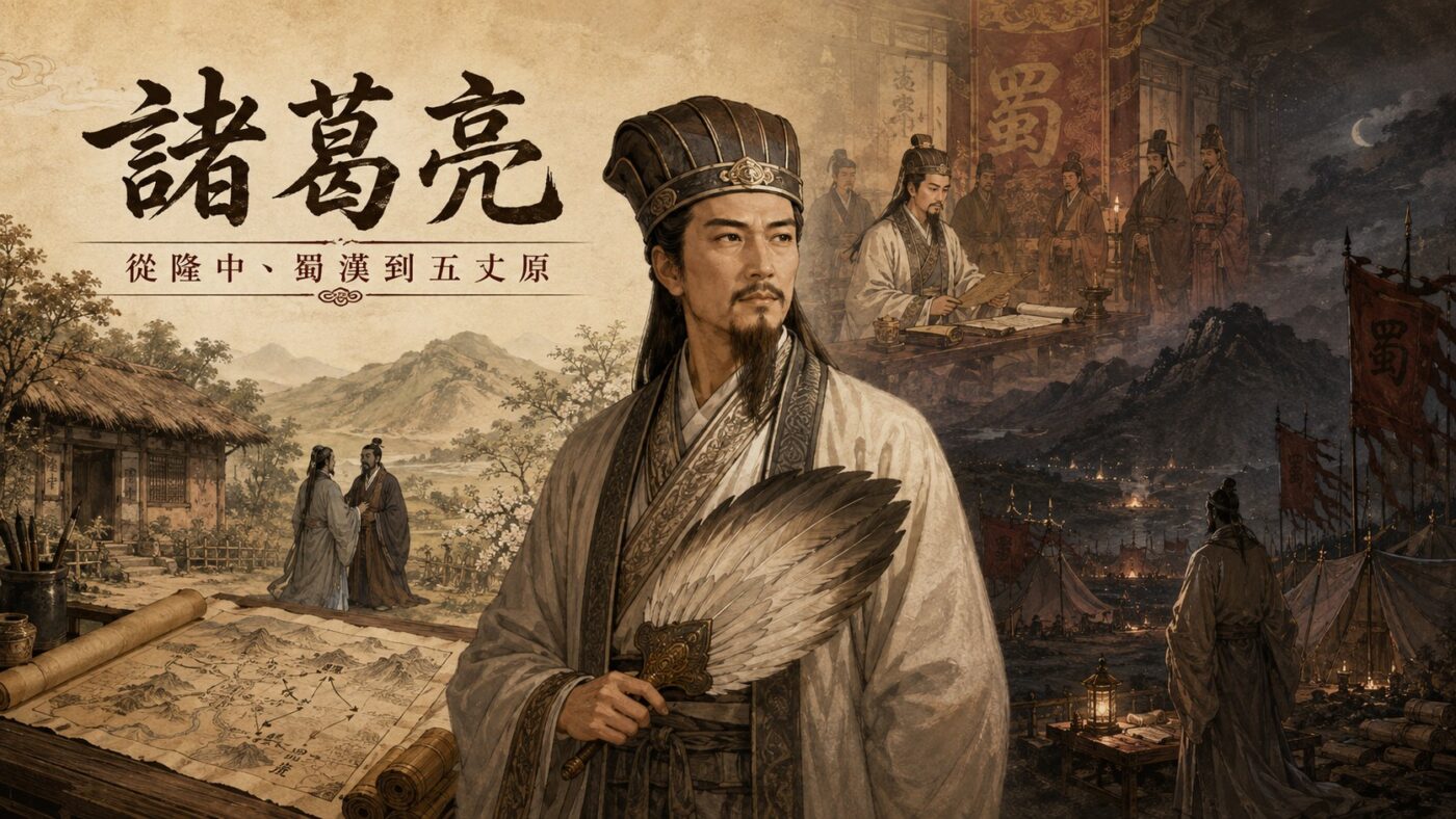 諸葛亮：孔明生平、著名事蹟、後代與死因