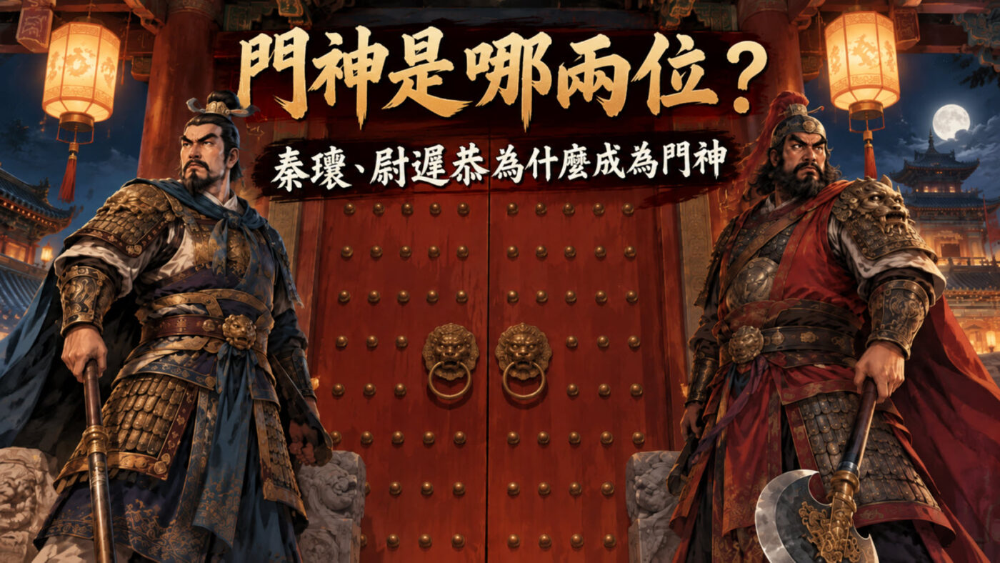 門神是哪兩位?秦瓊、尉遲恭為什麼成為門神
