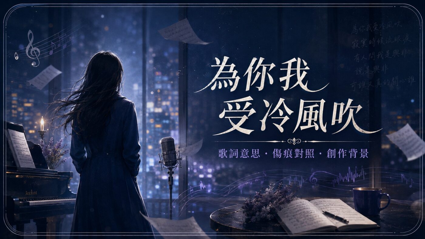 為你我受冷風吹：林憶蓮歌詞意思與李宗盛創作背景