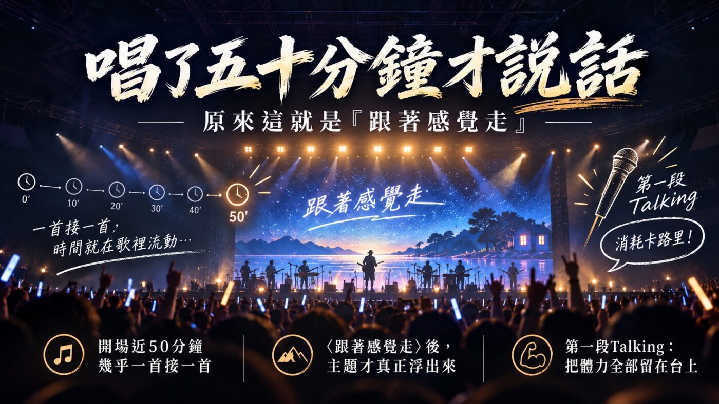 唱了五十分鐘才說話,原來這就是「跟著感覺走」 知識卡