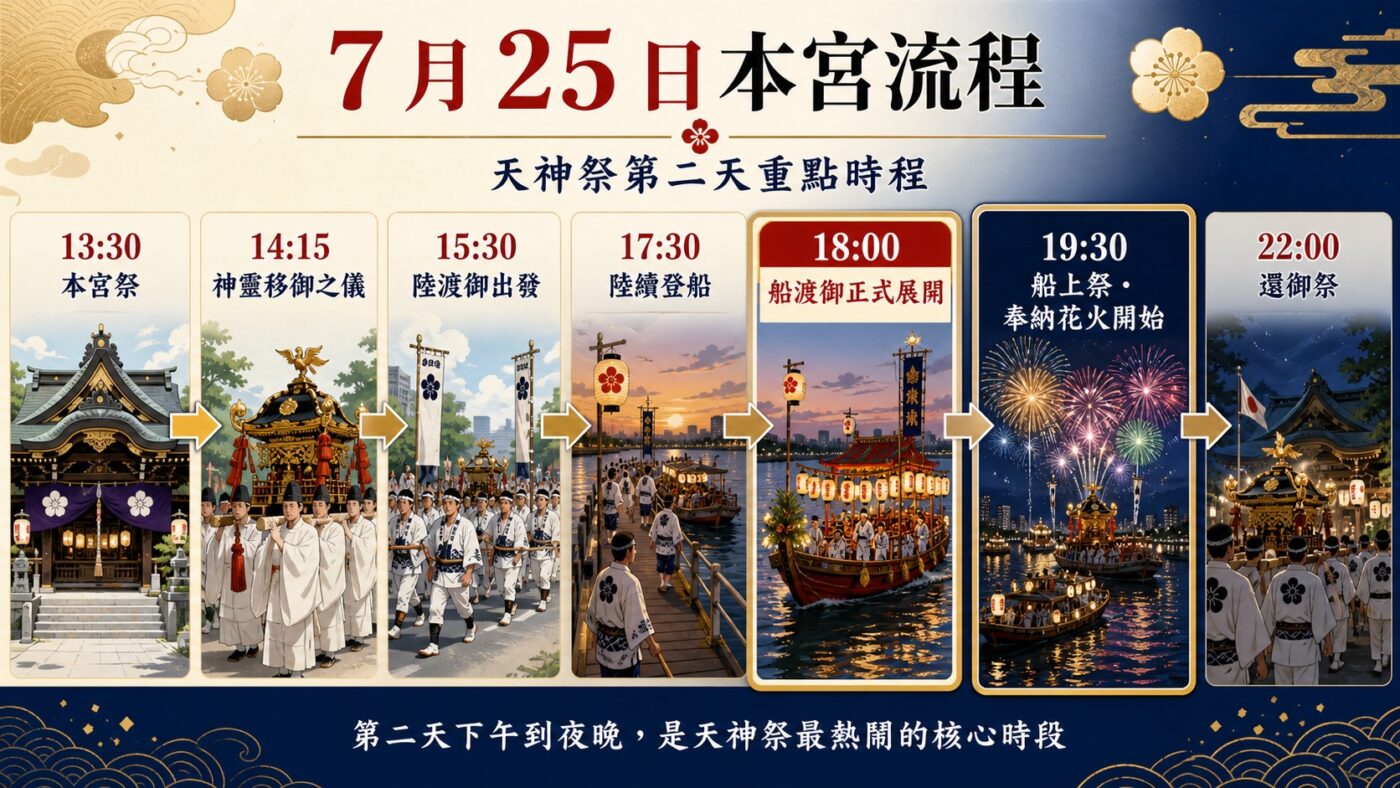 本宮祭與陸渡御路線重點整理
