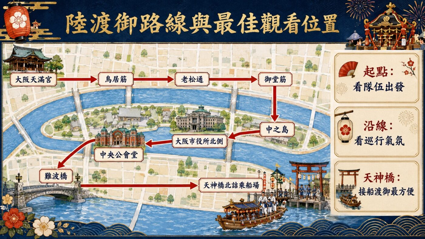 陸渡御路線與最佳觀看位置 9