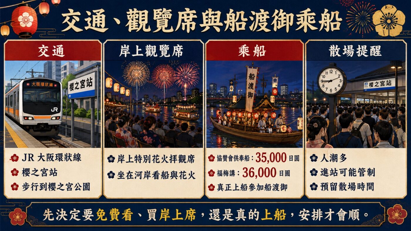交通、觀覽席與船渡御乘船 9